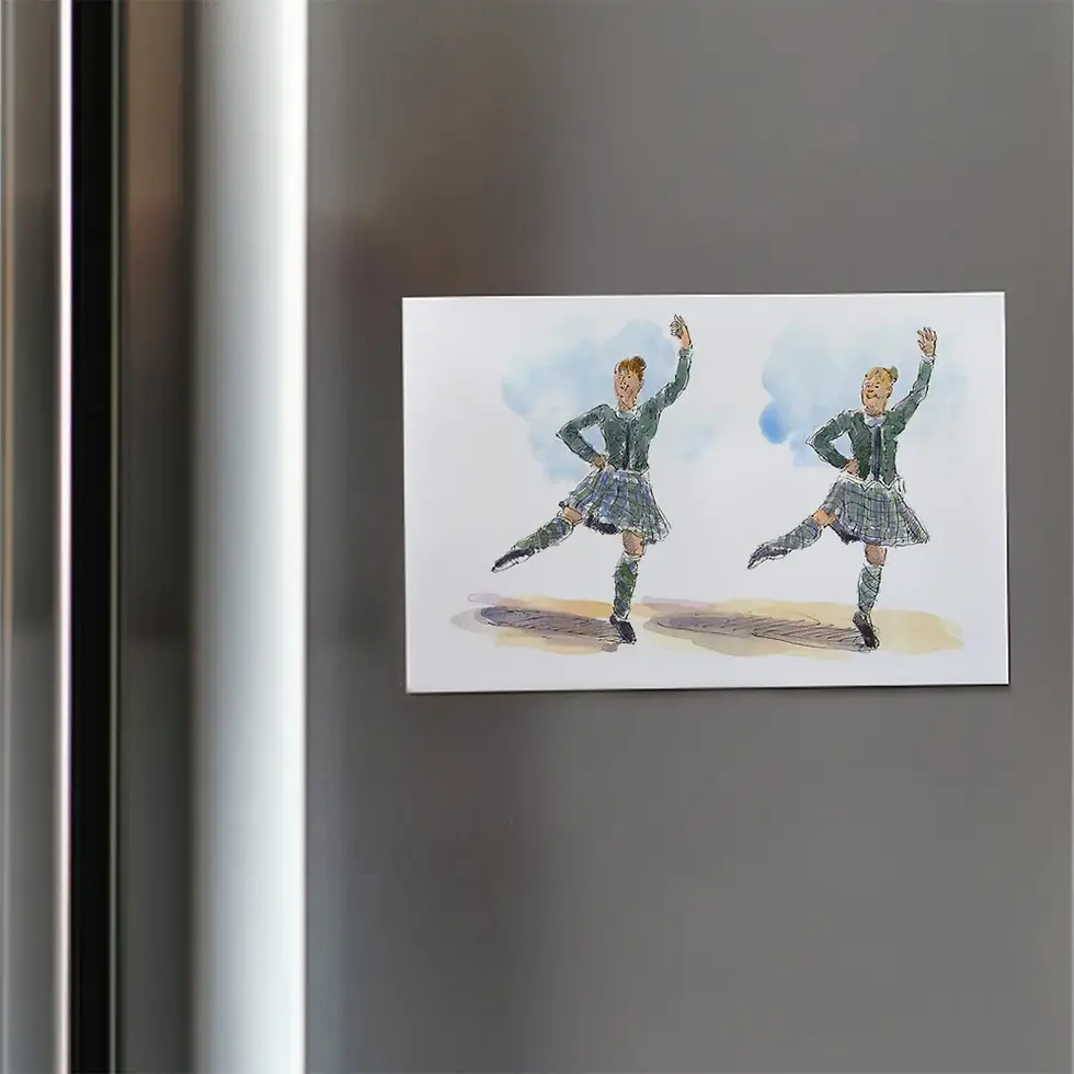 High land dancers