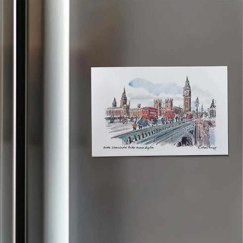 Across westminister Bridge towards Big Ben