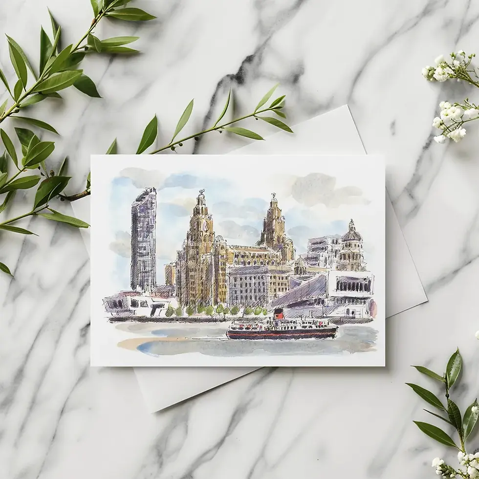 Liverpool from the Mersey