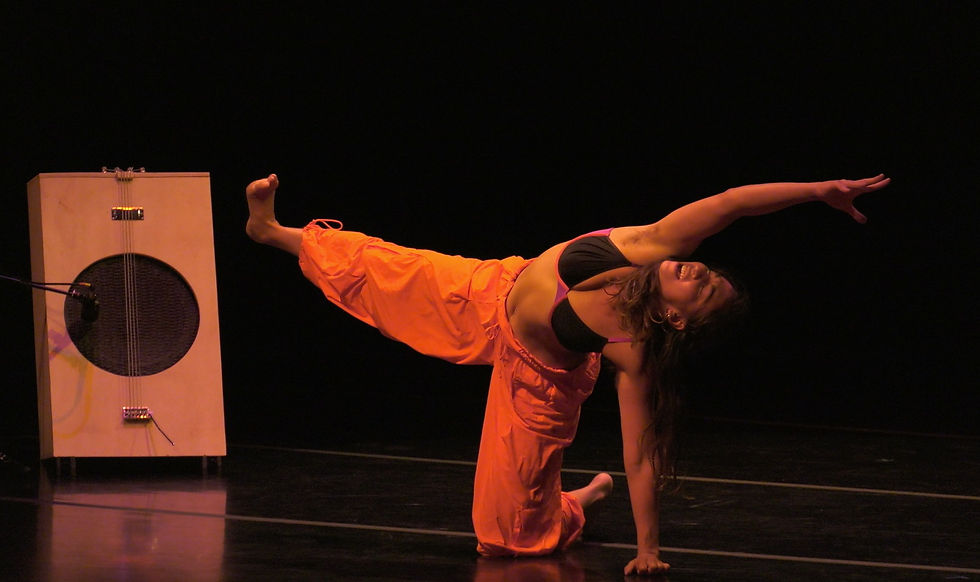 Leila Awadallah performing shuhada alive-streamed un-ceased FIRE, Photo: Caitlyn Hammel