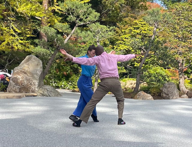 Molly Levy and Eric Avery performing in Sharp and Fine’s Stories and Dreams. Photo: J. Norris