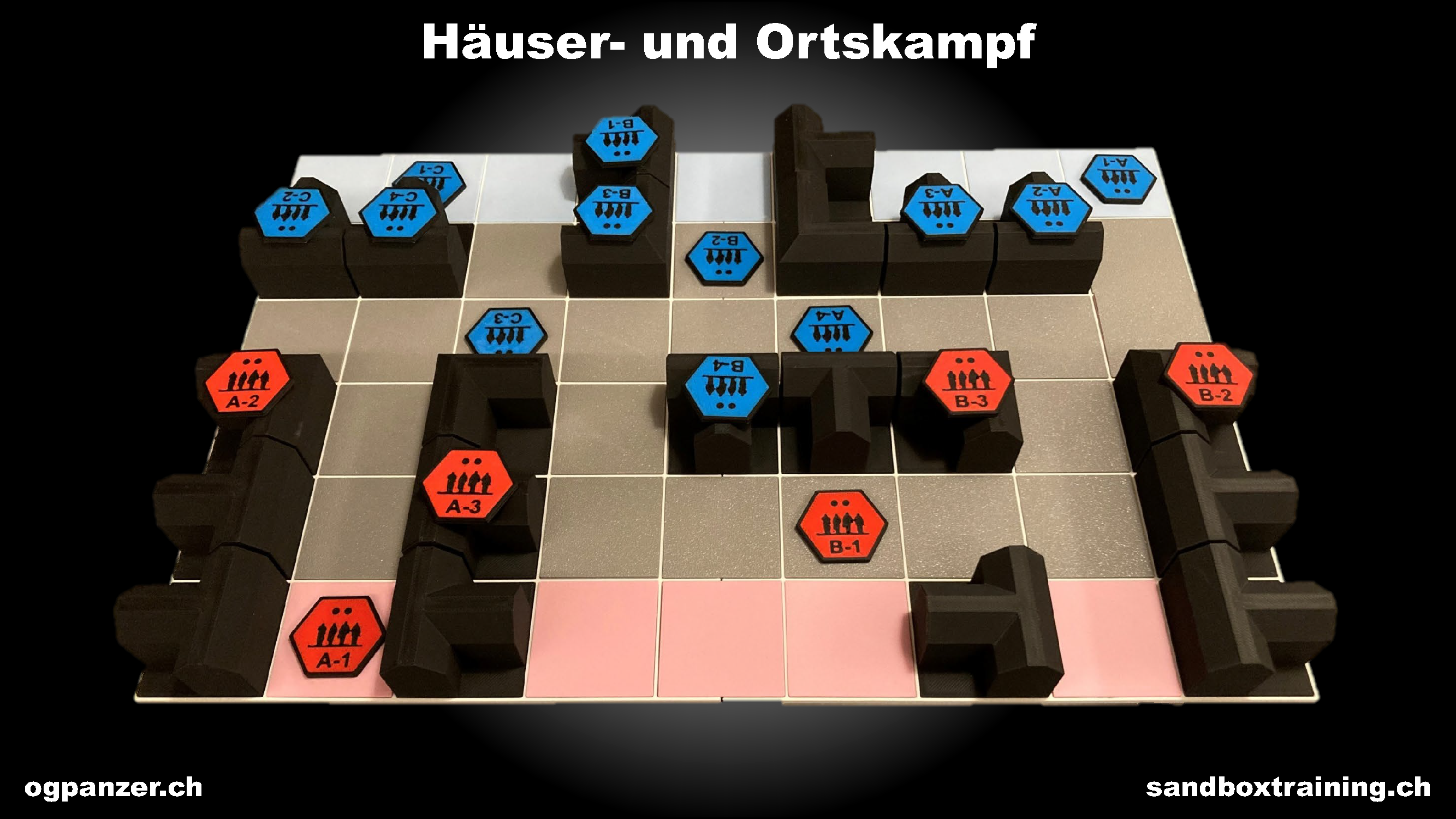 Häuser- und Ortskampf - Komplett (3D Wargame)