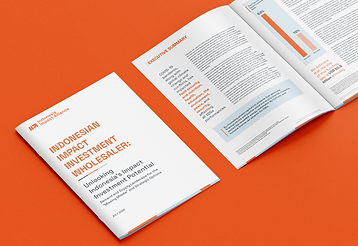 We were entrusted with the task of designing the key visuals (KV) for the report, along with laying out the entire document and creating visuals for tables, figures, and other elements, including the front and back covers. Our goal was to craft a clean, professional, and visually engaging layout that not only communicated the report’s findings clearly but also reflected IIA’s mission to drive sustainable growth in impact investing. As we worked, we focused on making complex data and insights more accessible, ensuring the design enhanced the narrative and resonated with a diverse audience.
