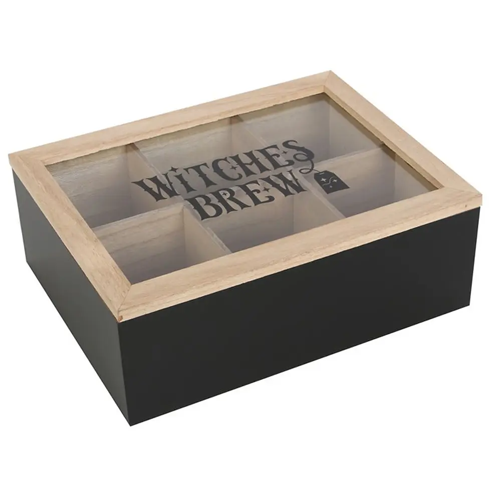Witches brew tea caddy box