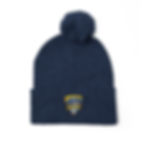 Miniatura: Pom-Pom Knit Cap (Embroidery)