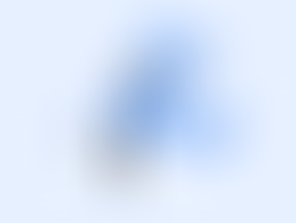 An illustration of a man searching a sheet of data and graphs