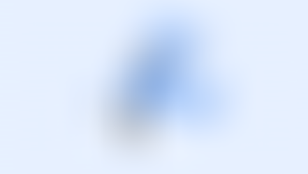 An illustration of a man searching a sheet of data and graphs