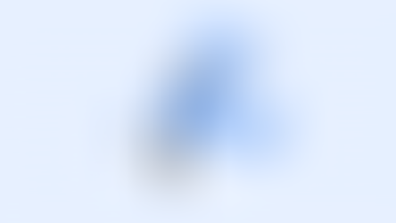 An illustration of a man searching a sheet of data and graphs