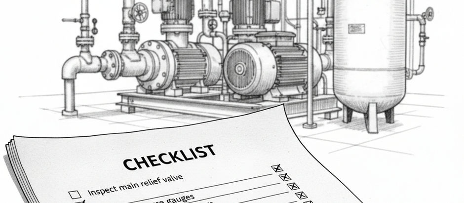 Yangın Pompası ve Sprinkler Sistemlerinin Test ve Kontrol Listesi (NFPA 25 Standartları)