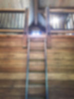 custom built steel ladder