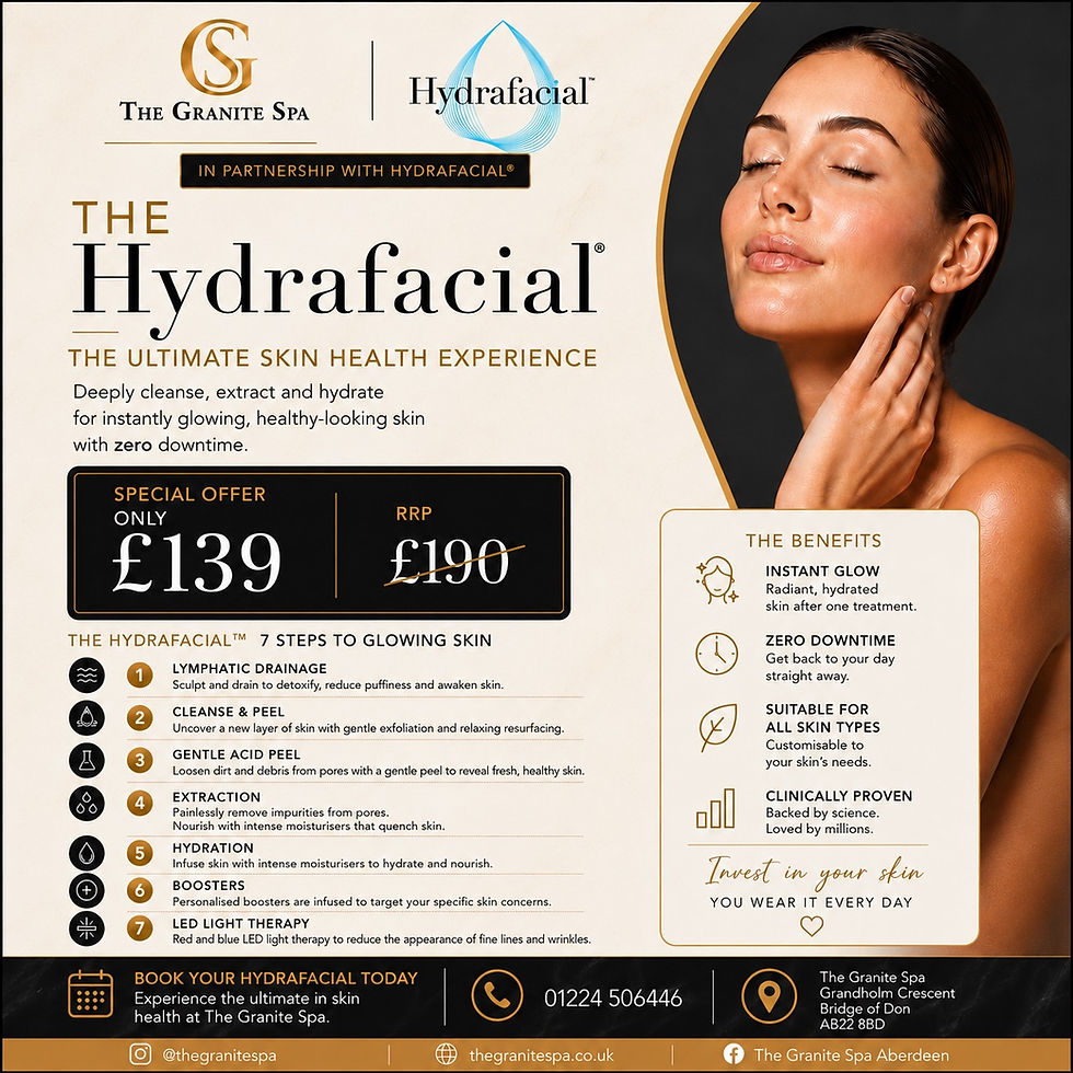 THE Hydrafacial ~ Special Offer only £139, RRP £190!