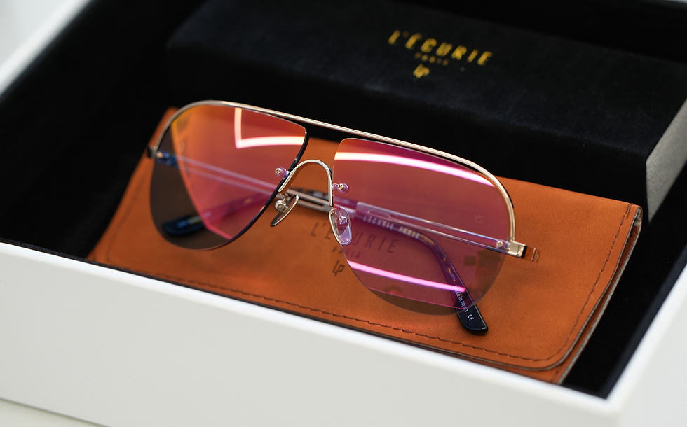 Eyewear of the Week: L'Ecurie Leo in Gold