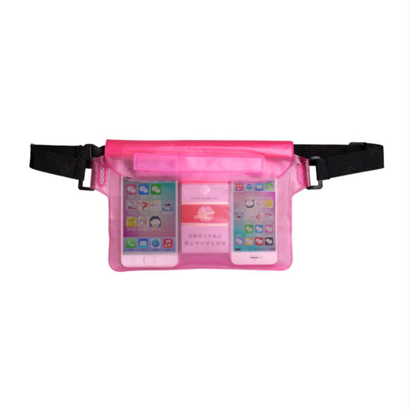 Thumbnail: Waterproof Waist Bag deep pink