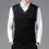 Thumbnail: Knitted Sleeveless Sweater Vest