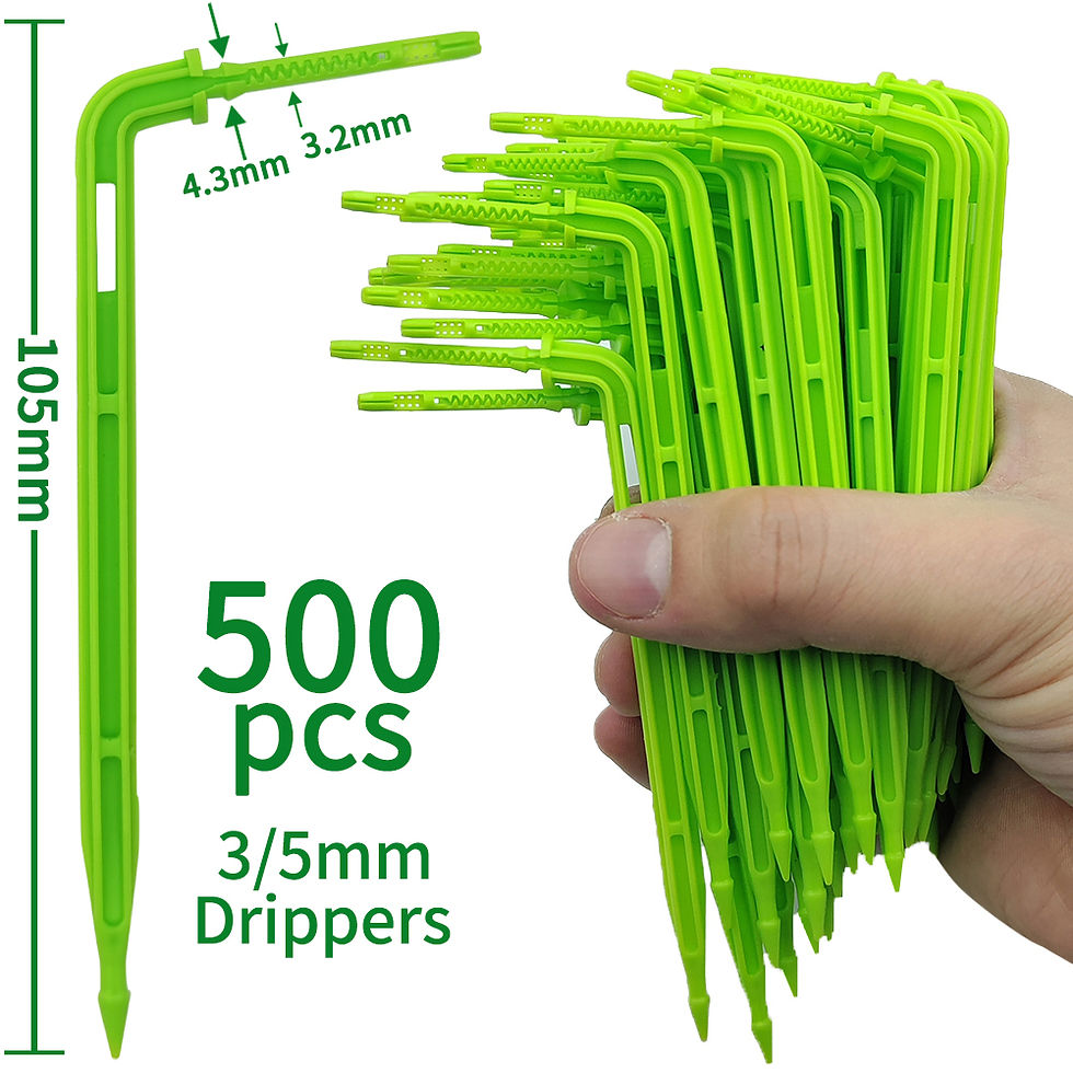 Thumbnail: 50-1000PCS Drippers 3/5mm Bending Arrows for Irrigation System