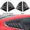 Thumbnail: 2 Pcs Set Rear Quarter Window Louvers Sun Shades