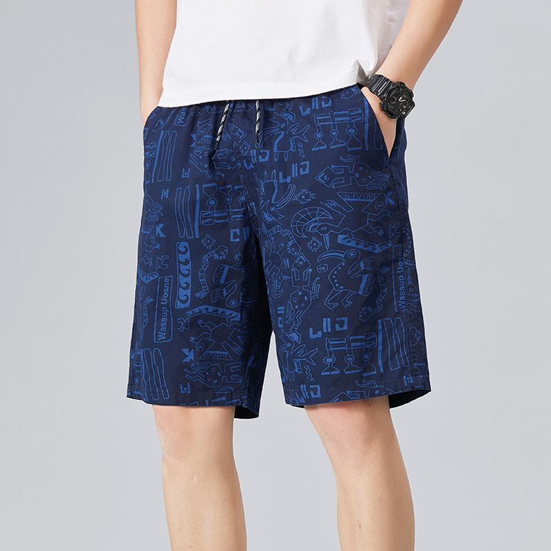 Thumbnail: Loose Cotton Beach Shorts