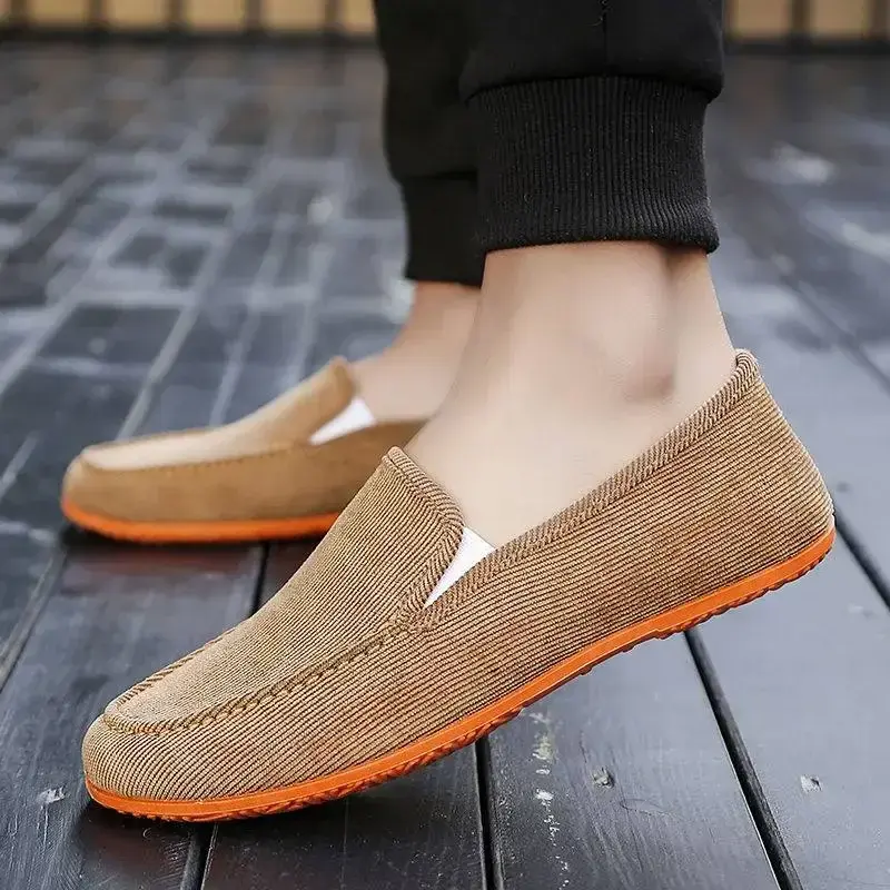 Thumbnail: Casual Canvas Cloth Loafers