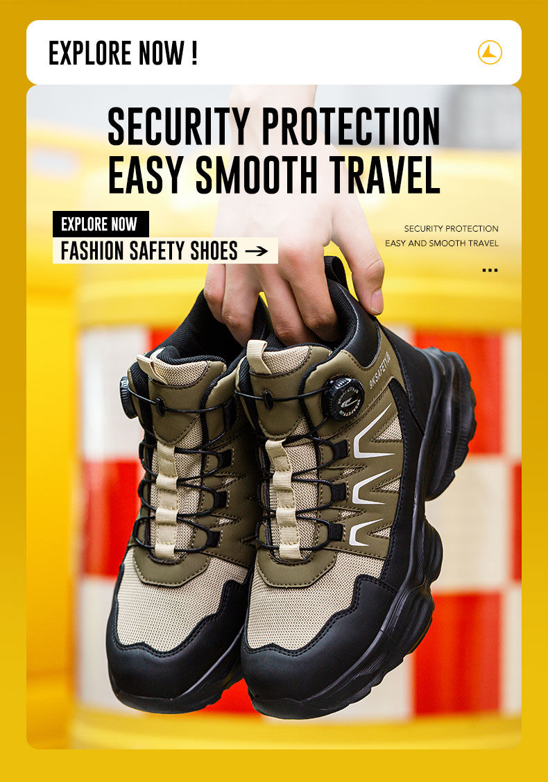 Thumbnail: Work Safety Boots Waterproof