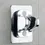 Thumbnail: Shower Head and Accessories silver wall holder