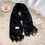 Thumbnail: Fringed Long Scarf 