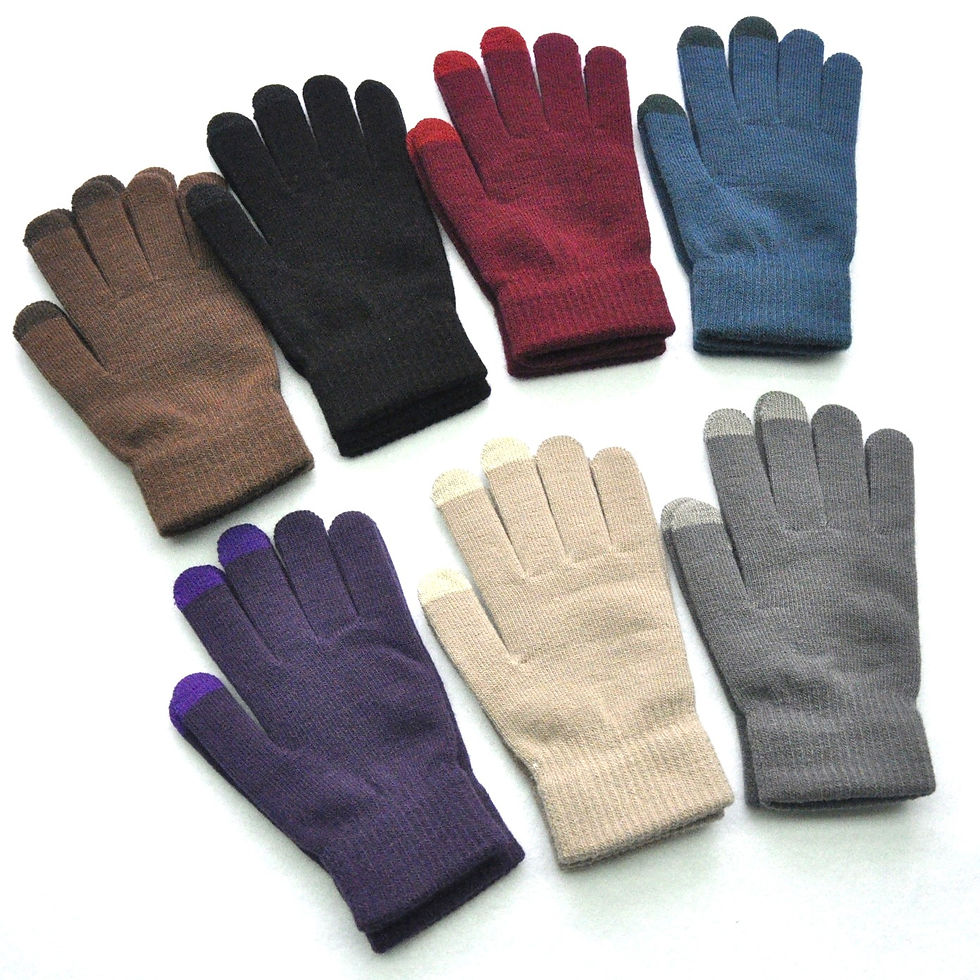 Thumbnail: Warm Knitted Gloves colors