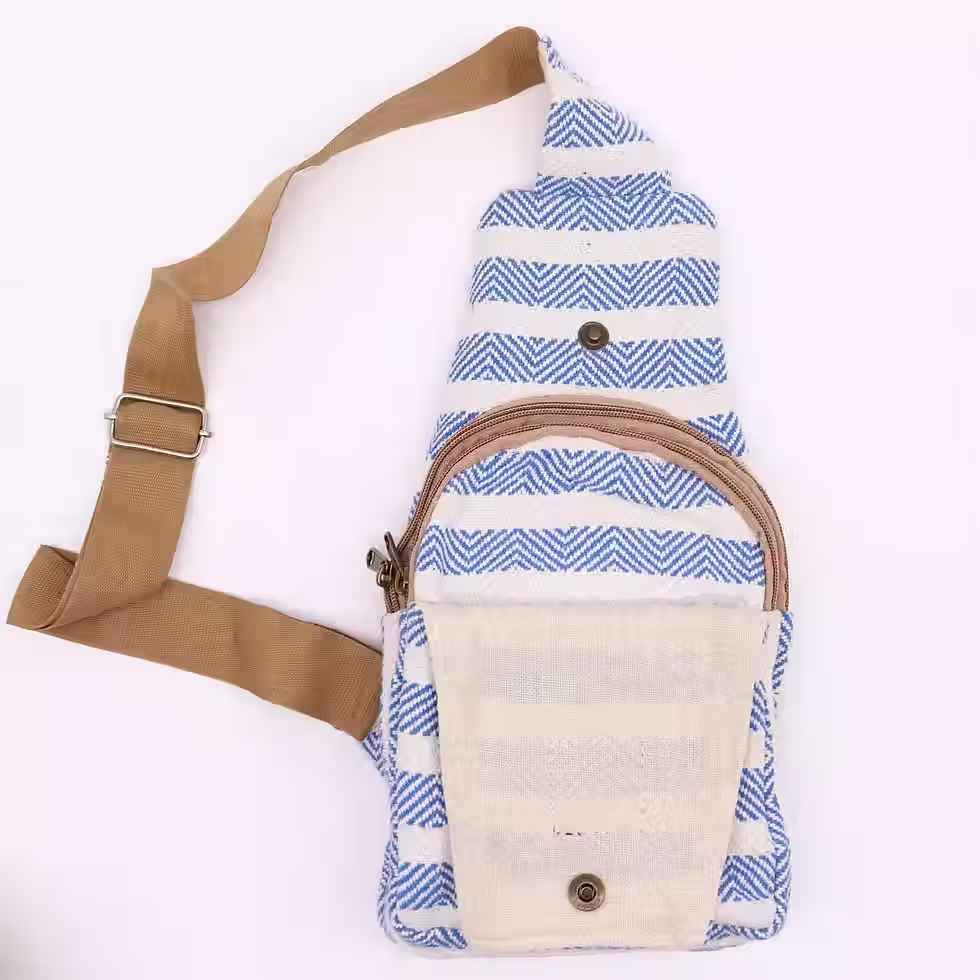 Thumbnail: Body Cross Bag Natural Cotton