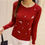 Thumbnail: Embroidery Knitted Sweater