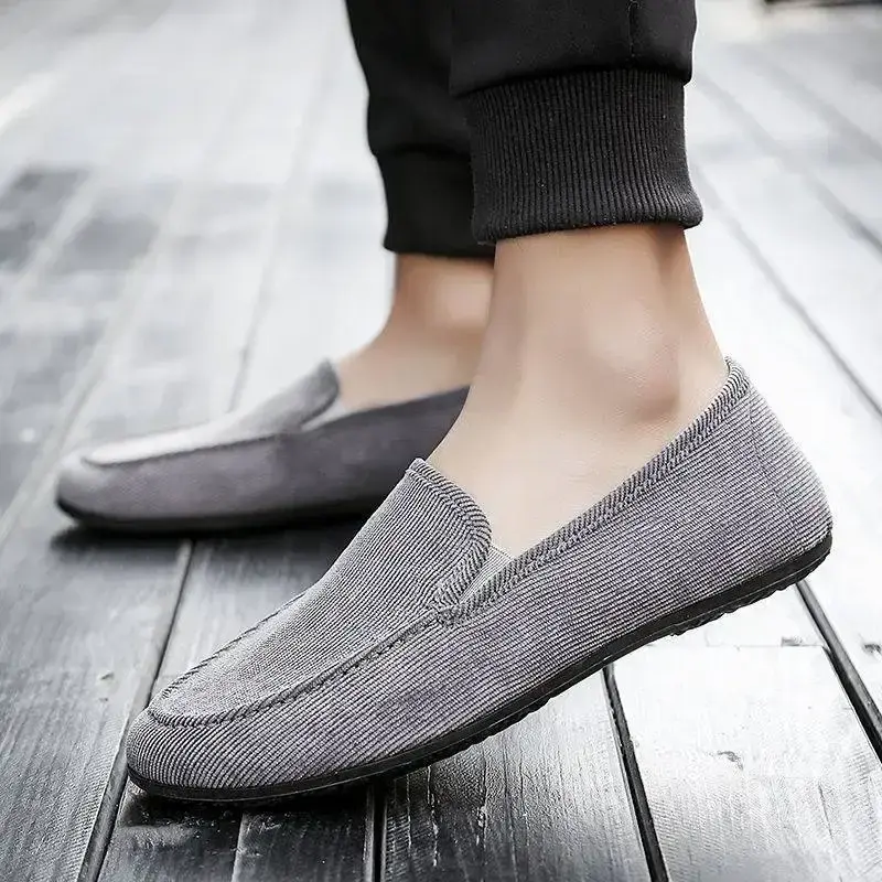 Thumbnail: Casual Canvas Cloth Loafers