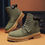 Thumbnail: High Top Ankle Boots green view 2