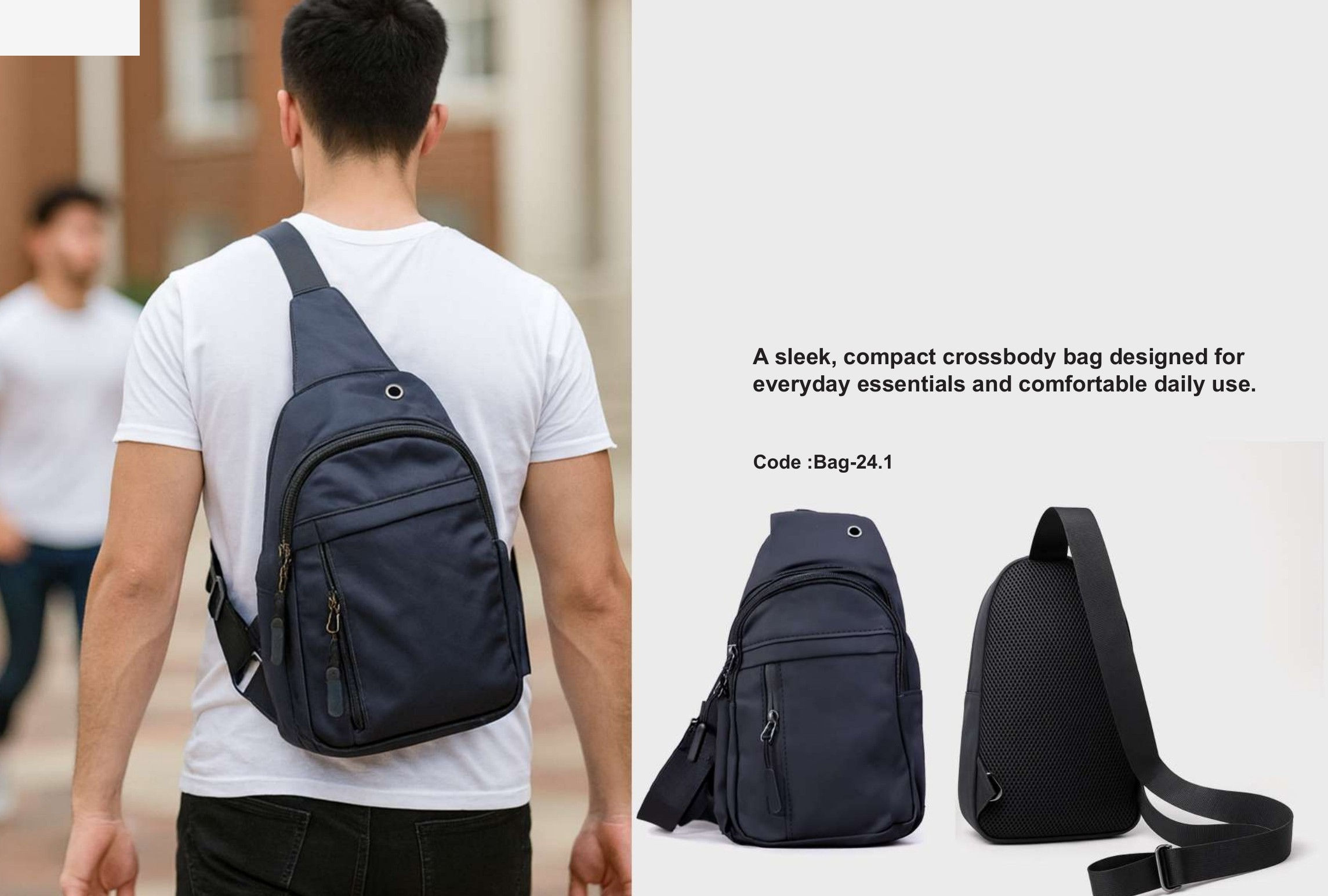 BAG-24.1 -- Compact Crossbody Bag — Variant 1