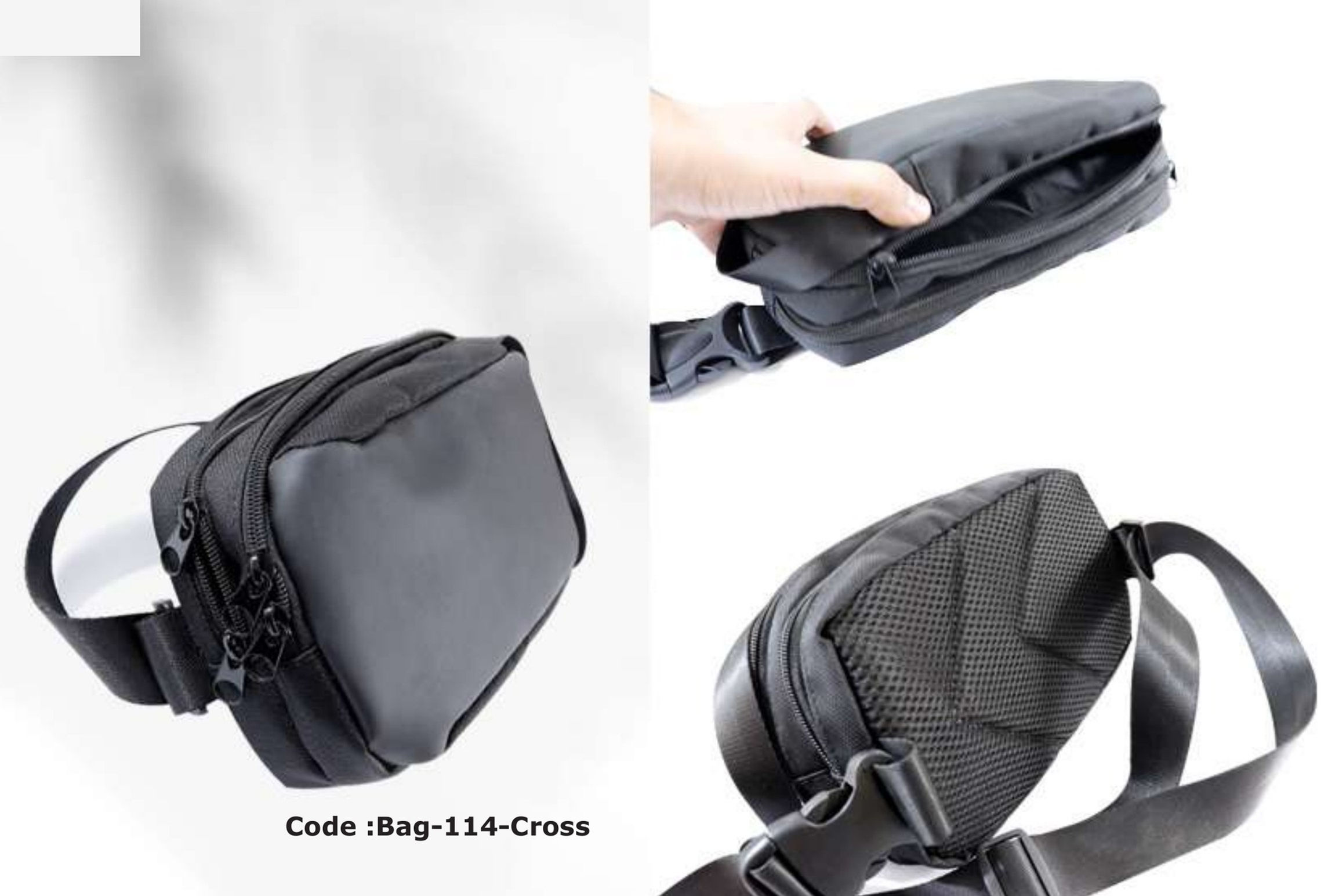 Bag-114-Cross -- Crossbody Shoulder Bag