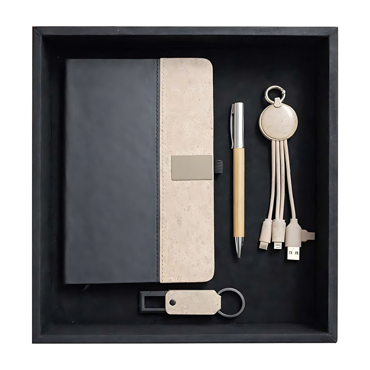 VIP26-49 -- Cork USB Gift Box Set