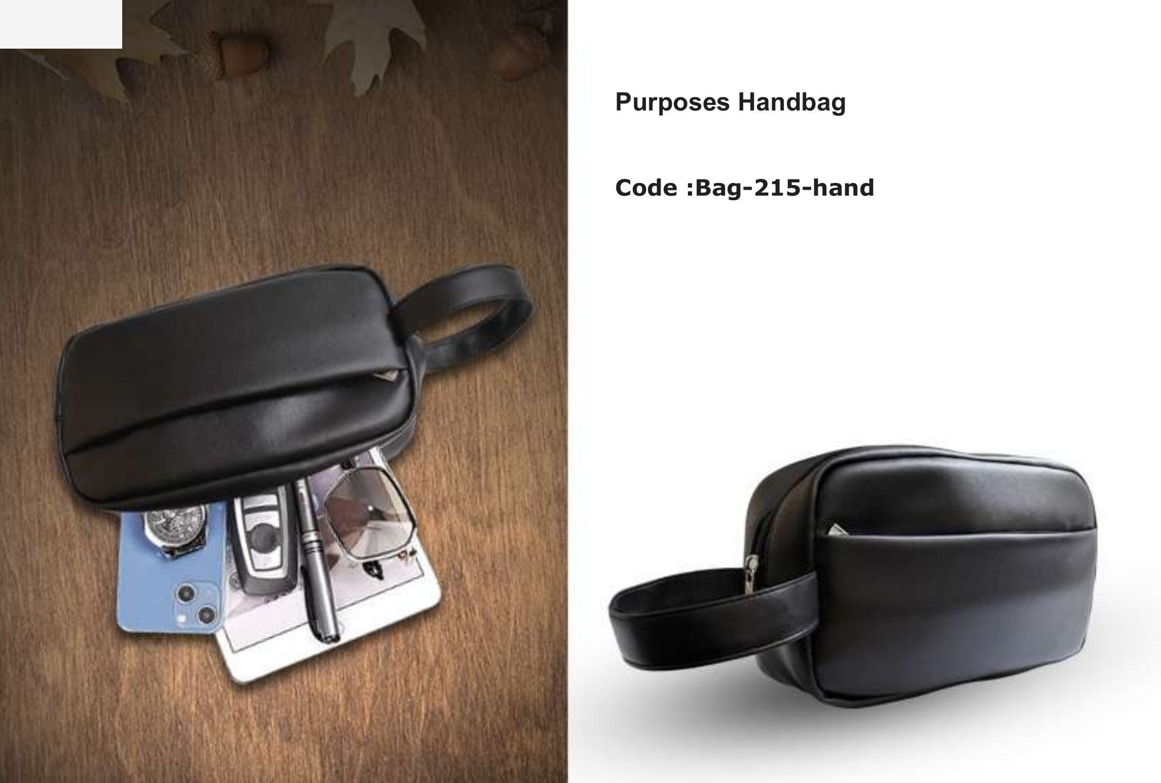 Bag-215-Hand -- Multi-Purpose Handbag