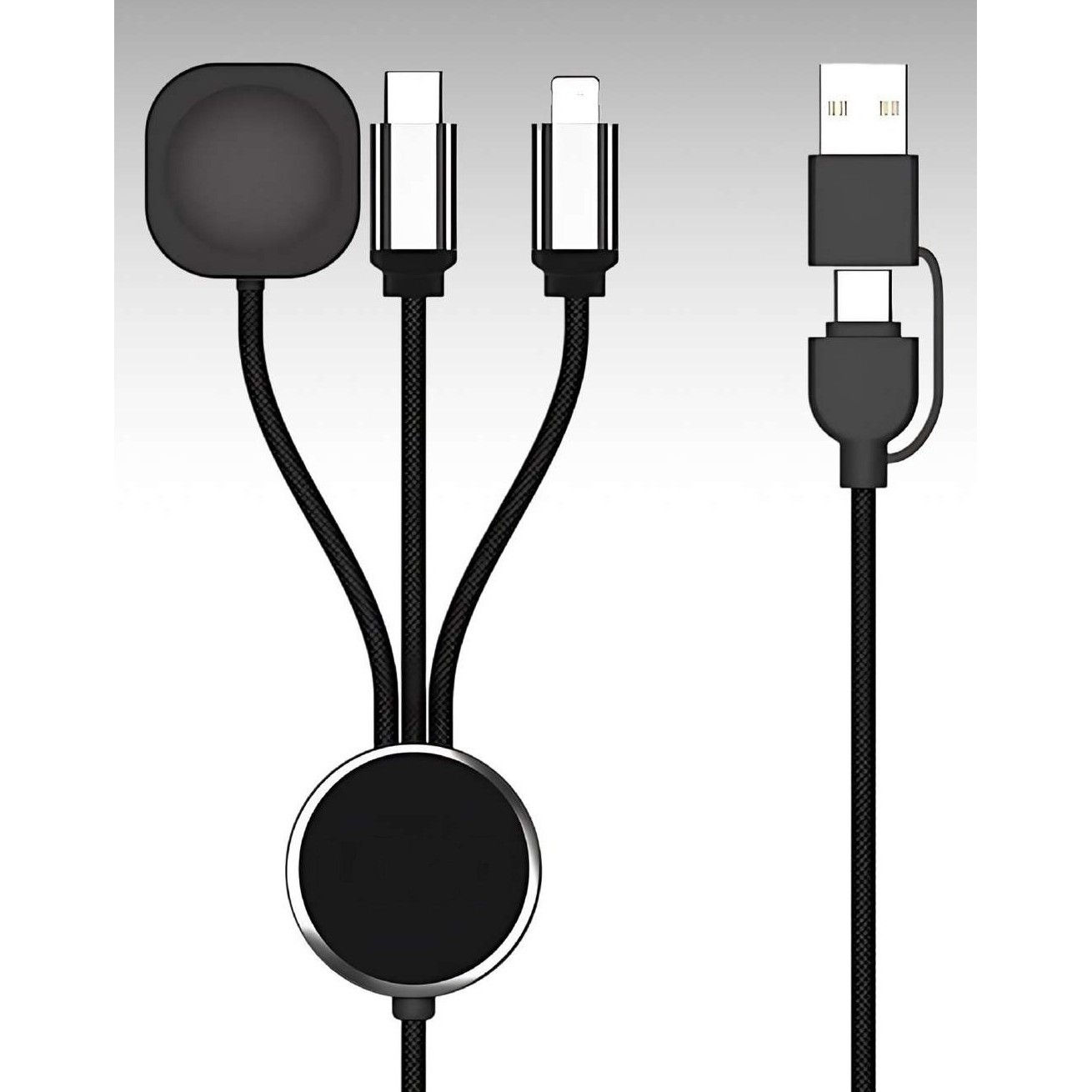 CB150 -- Light-Up Logo Charging Cable with Watch Charger