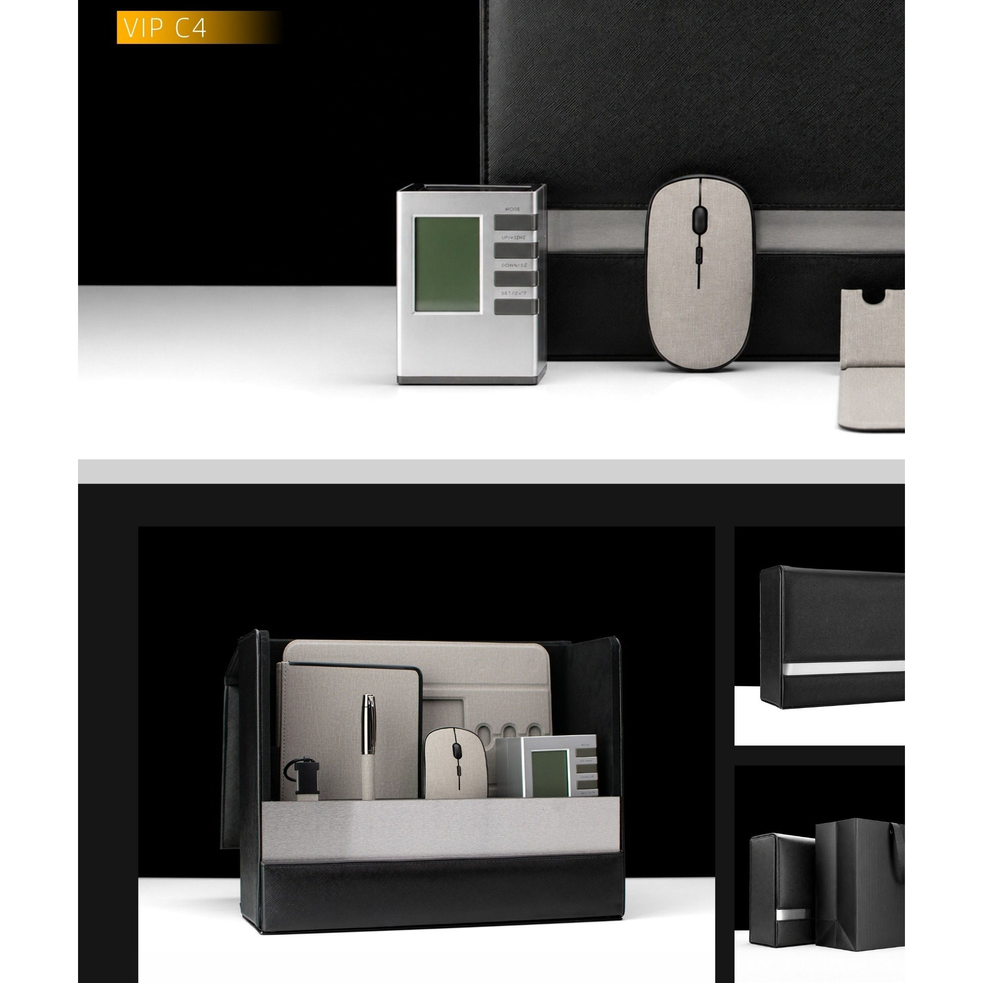 VIP-C4 -- Elegant Desk Organization Set