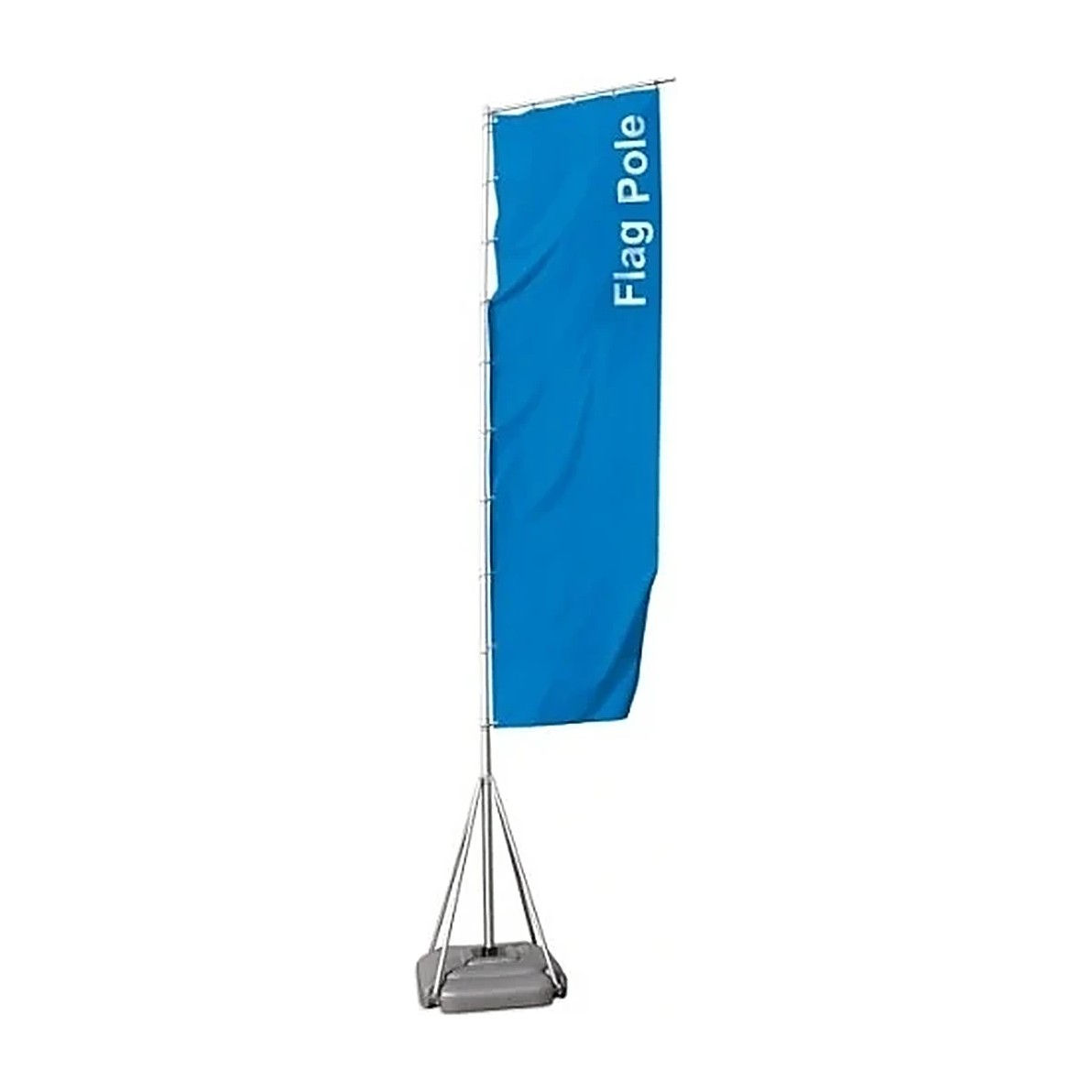 Rectangular Flag poles - 350 cm - corporate gift, UV printed