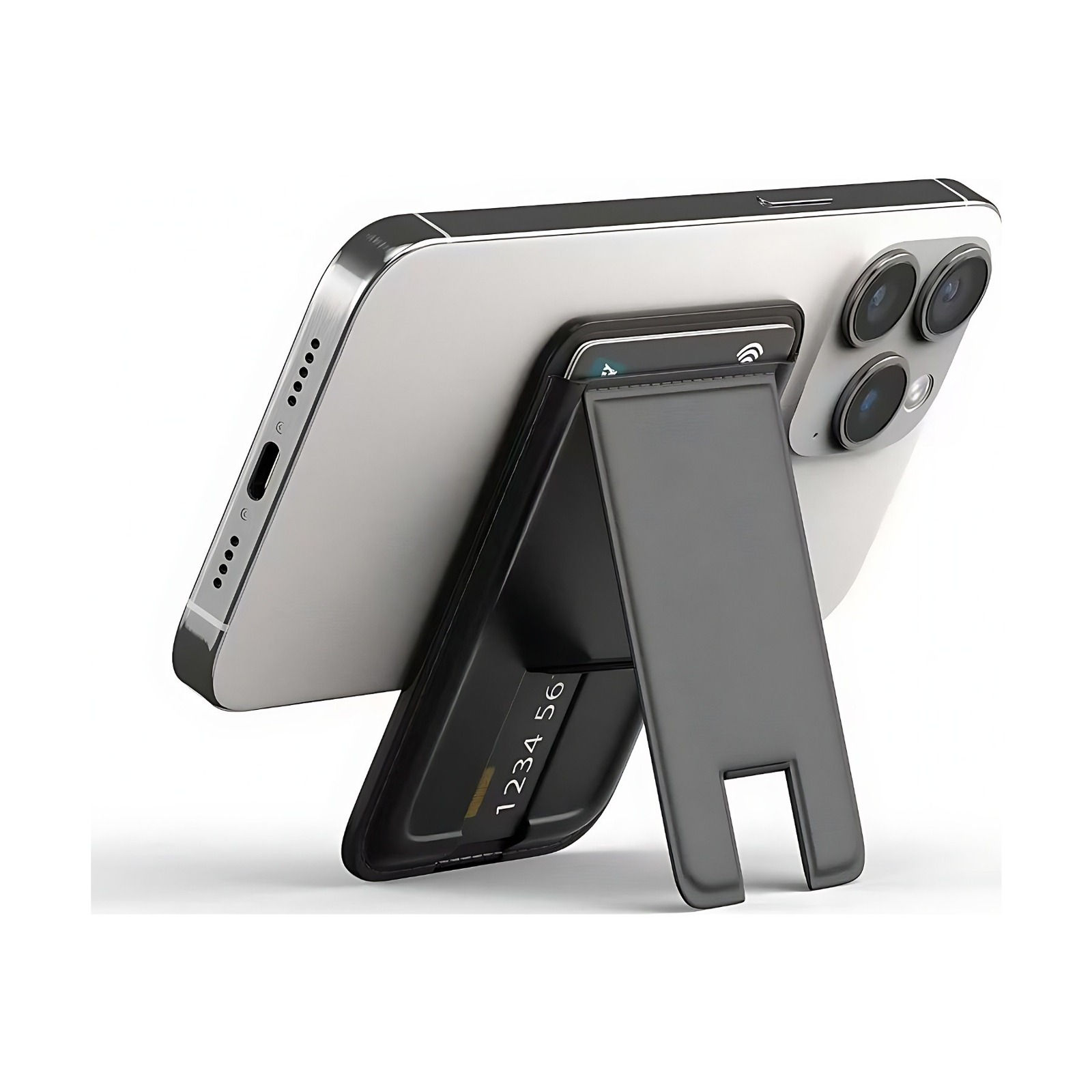 MH4 -- MagSafe Card Holder with Stand