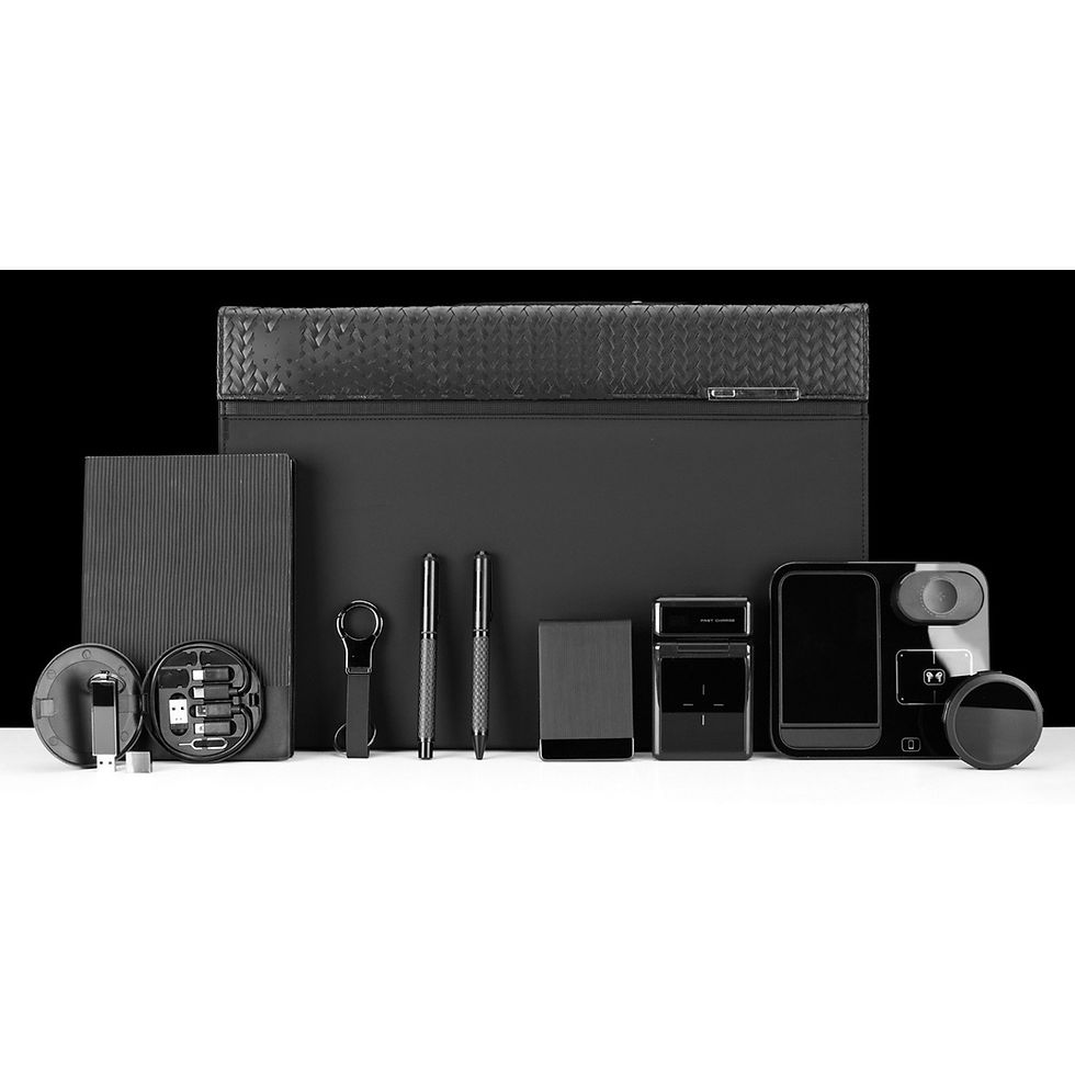 Executive Charging And Work Gift Set - wireless charging - corporate gift set