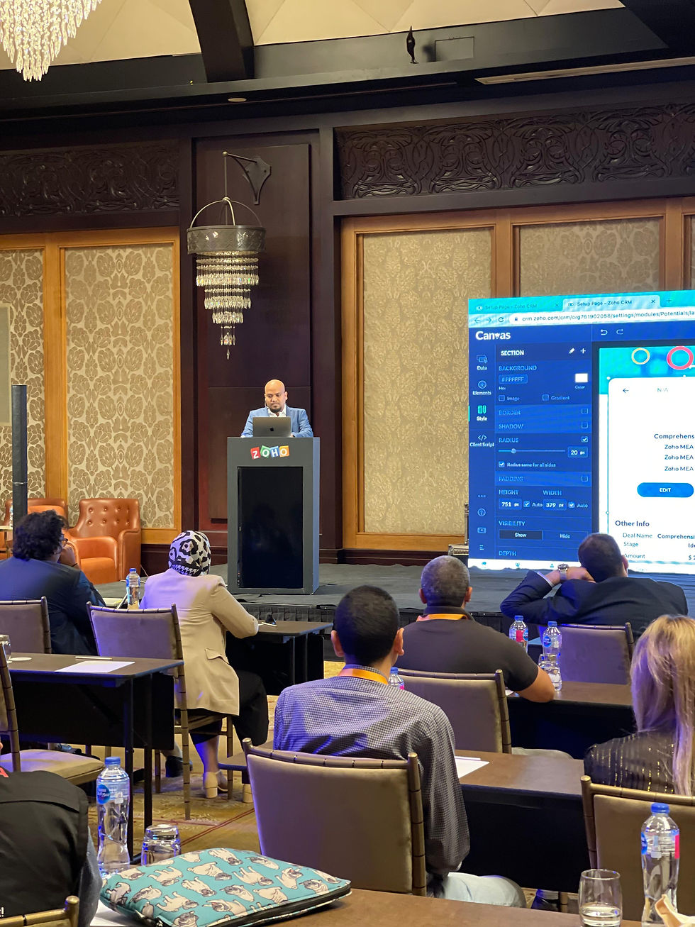 Conference production Egypt - Wampum Events