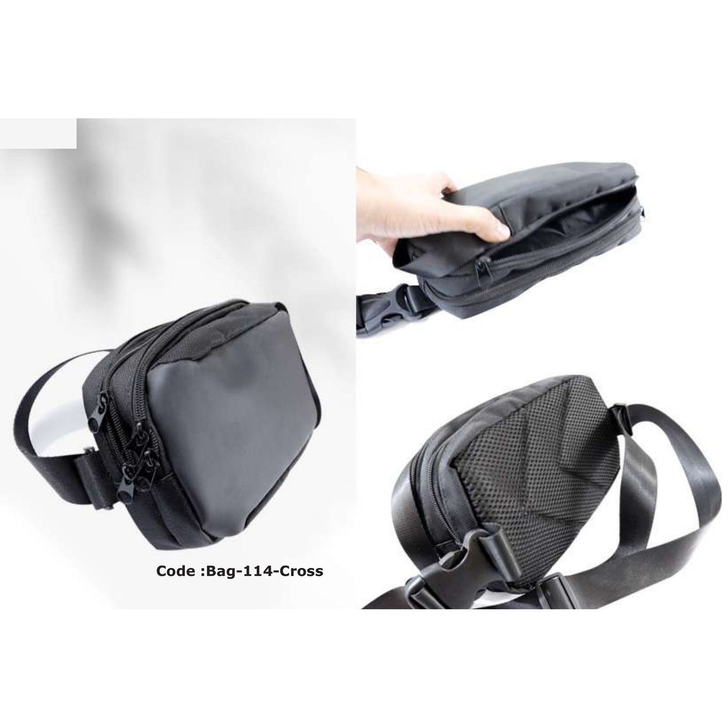 BAG-114-CRS -- Crossbody Shoulder Bag