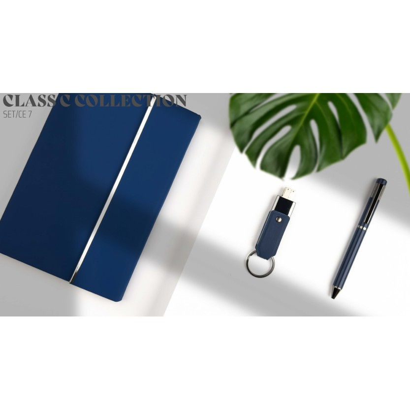 Modern Set Class C - metal, A5 - corporate gift set
