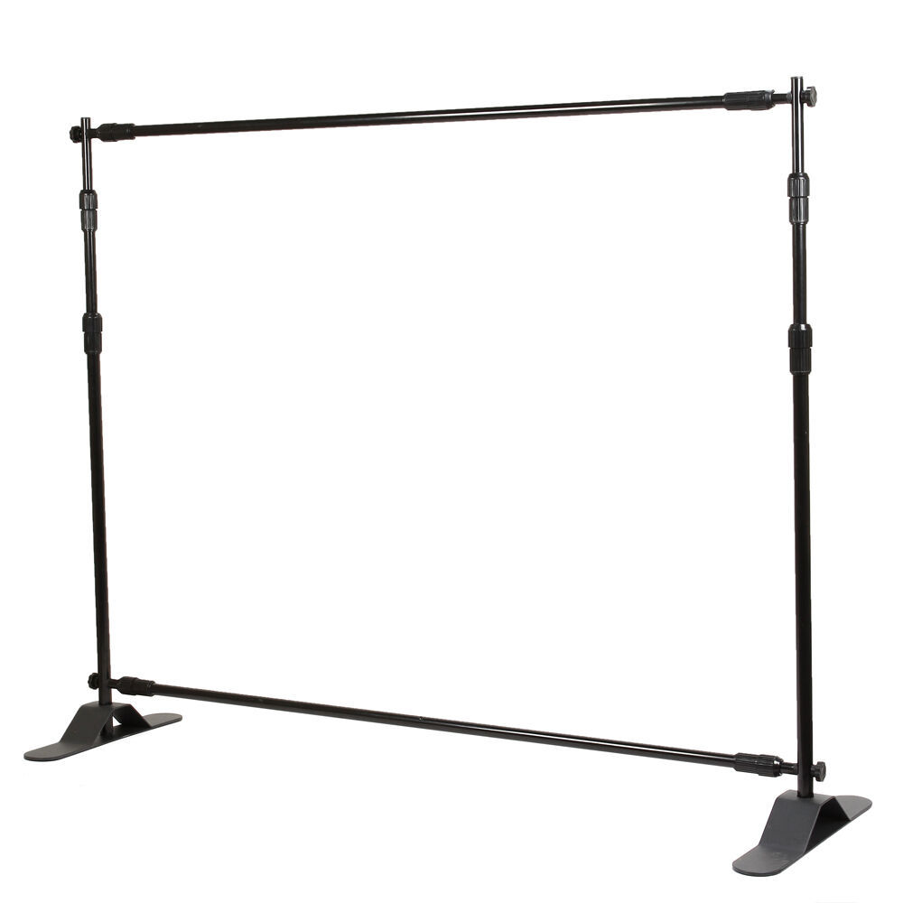 Adjustable Banner Stand - aluminum, 240 cm - corporate gift, UV printed