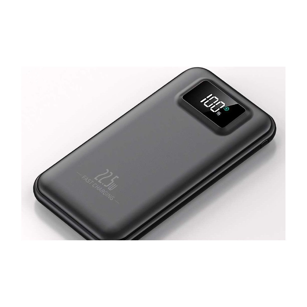 PW870 -- Slim Fast-Charging Power Bank with Display 10000 mAh