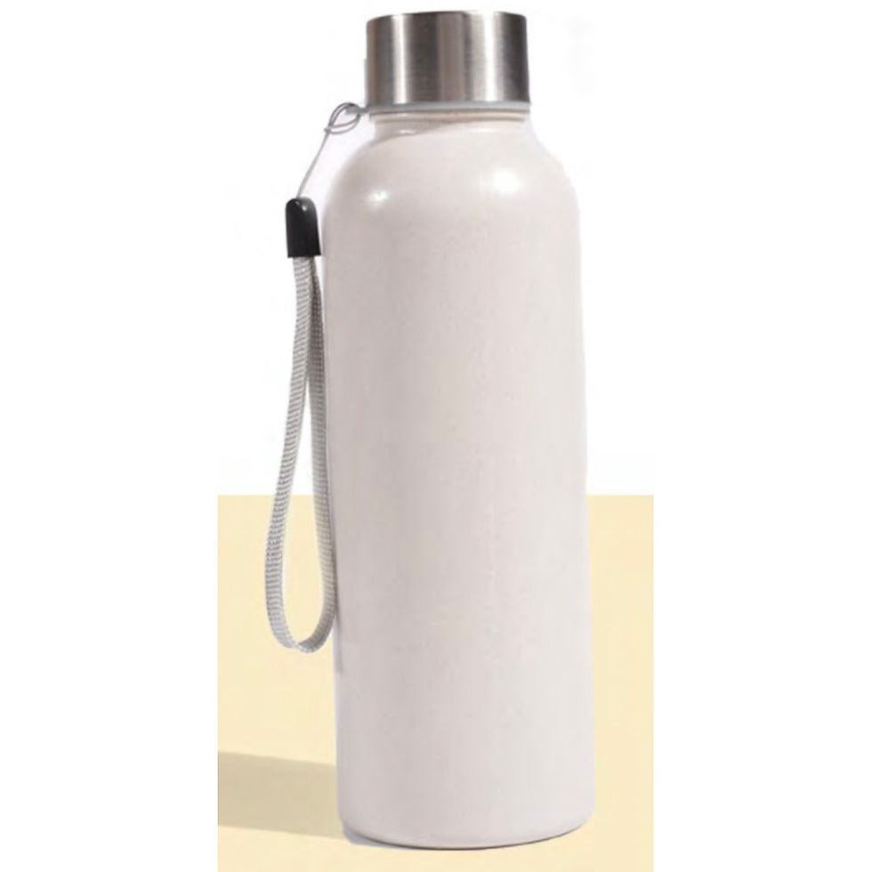 Wheat Straw Bottle - corporate gift, UV printed