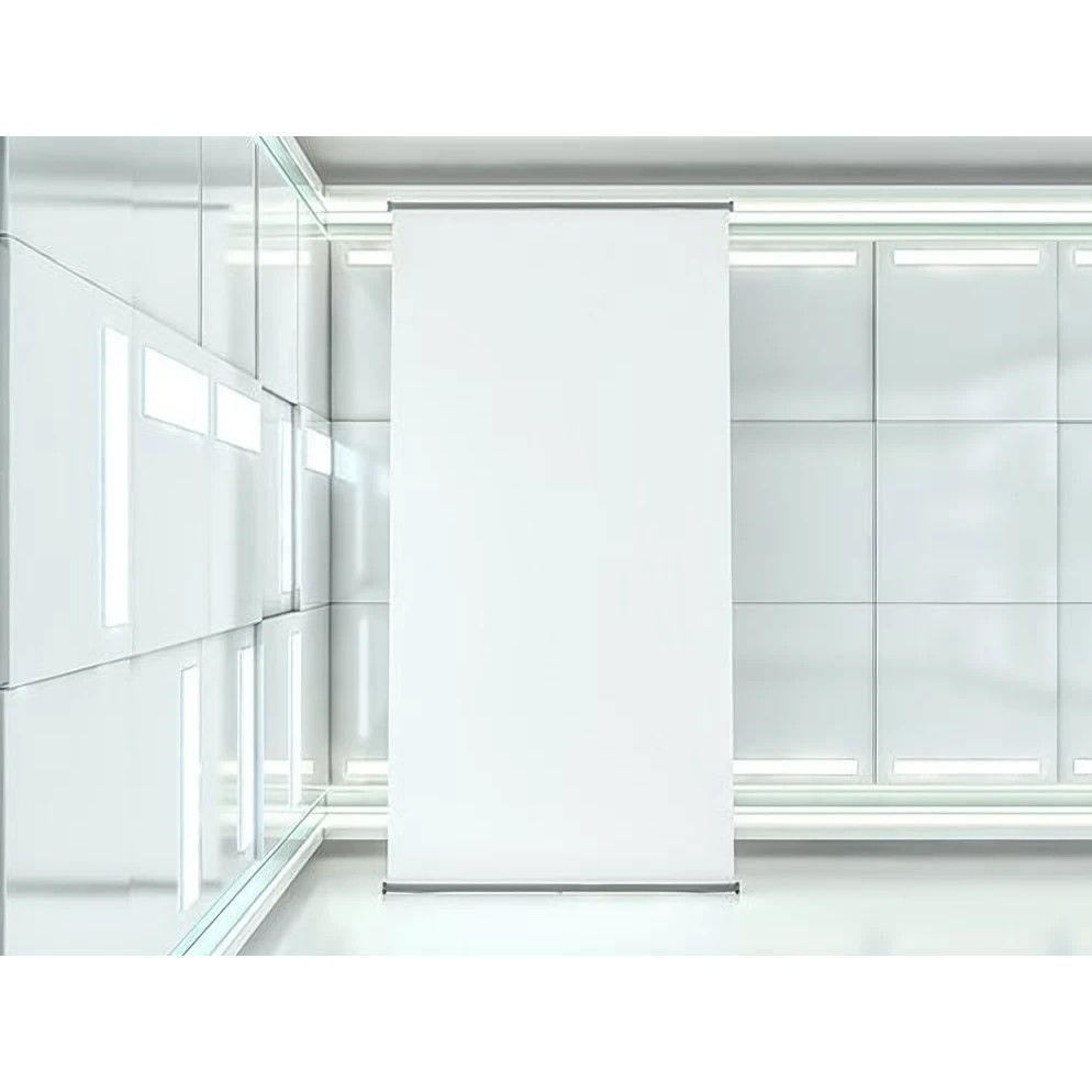 Roll-up Banner Stand - aluminum, 85 × 200 cm standard - corporate gift, UV printed