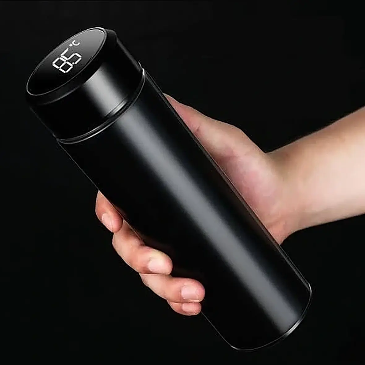 Shinny Digital 304 Stainless Thermal Flask - 304 stainless steel, 500ml - corporate gift, UV printed