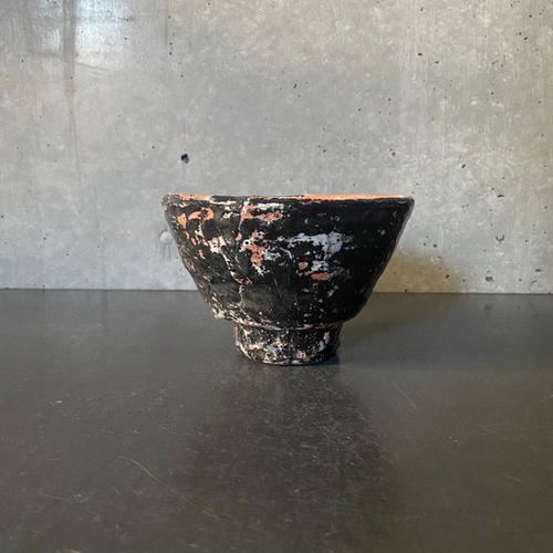 楽井戸黒茶碗_キムホノ_kimhono | 空間舎 白子