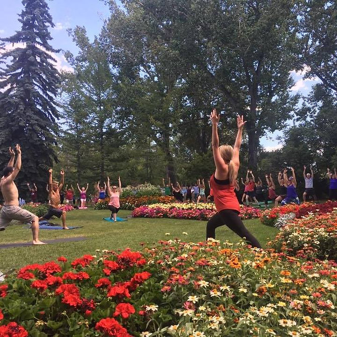 About Calgary Outdoor Yoga (By Munro Yoga)