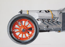 Soichiro Honda's Curtiss Race Car